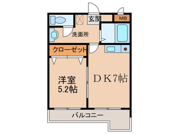 Ｍプラザ大住参番館の物件間取画像